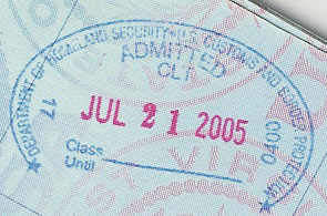 Passport Stamps USA